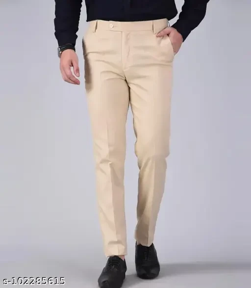 AENT CREAM FORMAL TROUSER
