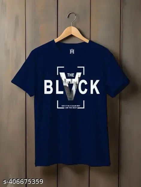 Delightful Men'S Cotton Blend Tshirt