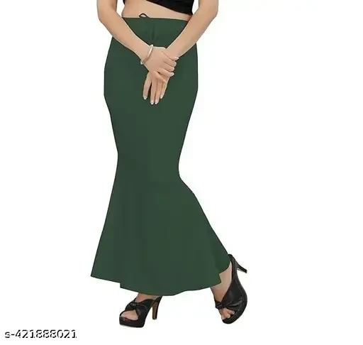 Lycra Saree Shapewear Petticoat for Women, Shapers for Women's Sarees Fish Cut Shapewears
