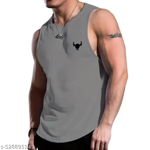 Trendy Gym vest Grey sando