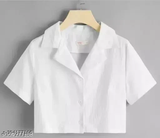 CROP SHIRT N WHIT