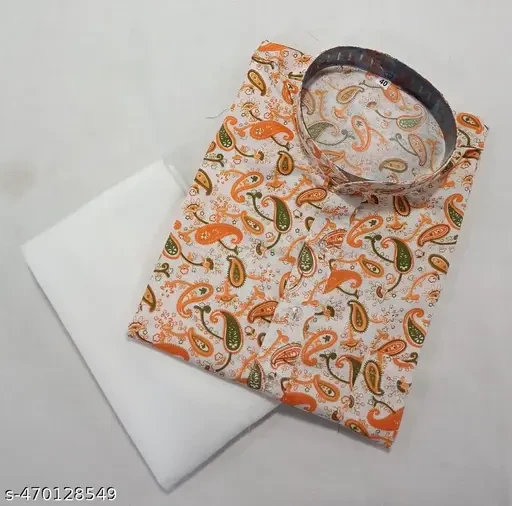 Lucknawi Kurta Pajama Set for Boys