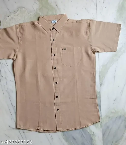 SHIRT'S COLLECTION SOLID PATTERN SHIRT